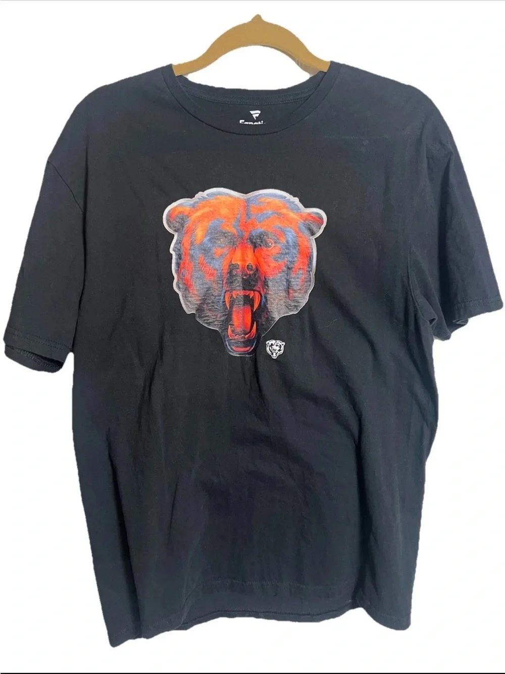 Chicago Bears Black LG Fanatics T-shirt “Monsters Of The Midway” NFL Football
